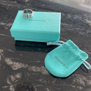 Tiffany & Co. Sterling silver Somerset Ring with Diamonds